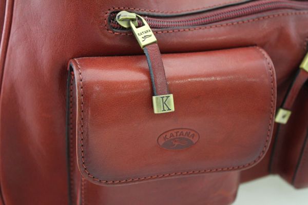 Sac à main Katana K 82360 Cuir de vachette collet