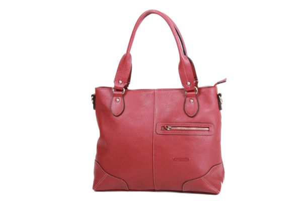 Sac Shopping Katana Cuir de Vachette grainé K 83504 rouge