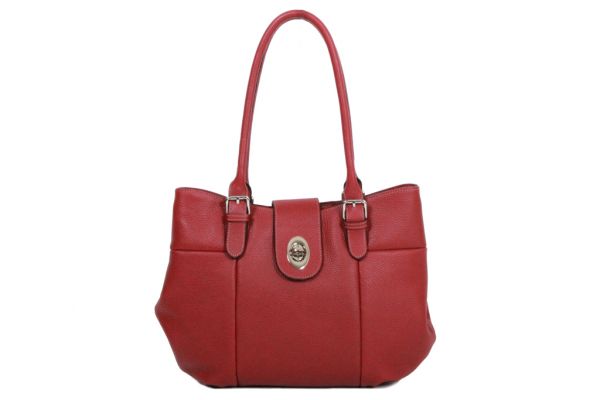 Sac shopping Katana Cuir de Vachette grainé K 83508 rouge