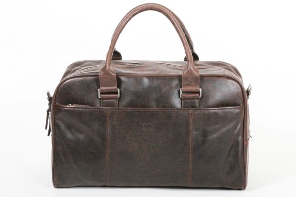 Sac de Voyage Weekender Gérard Henon Outland  GH 8389 Cuir de Vachette vieilli pleine fleur