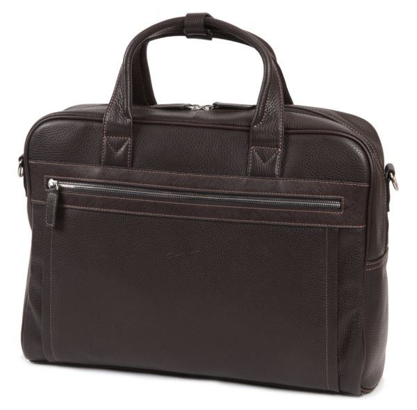 Porte-ordinateur Gérard Henon Initial GH8581 Cuir de Vachette grainé