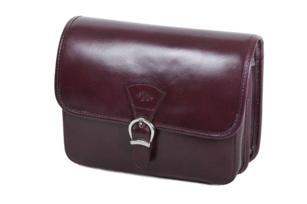 Besace Katana Cuir de Vachette collet K 98222 - Violet