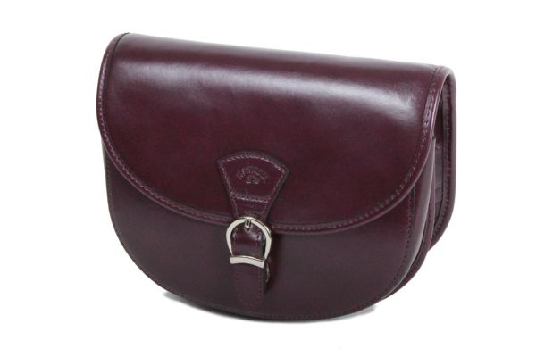 Besace Katana Cuir de Vachette collet K 98223 - Violet