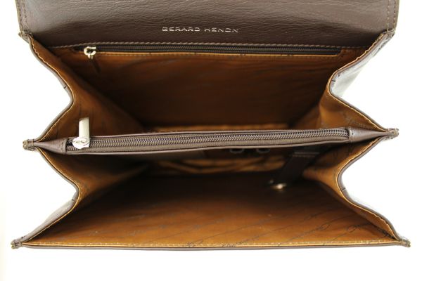 Sacoche Gérard Henon Soft line GH 2512 Cuir de Vachette GH 2512lisse souple
