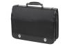 Cartable à rabat Katana Nylon Garni Cuir de Vachette K16040