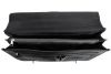 Cartable à rabat Katana Nylon Garni Cuir de Vachette K16040