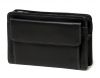 Pochette Gérard Henon Soft line GH 2501 Cuir de Vachette lisse souple - Noir
