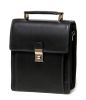 Sacoche Gérard Henon Soft line GH 2512 Cuir de Vachette lisse souple Noir
