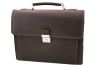 Cartable Gérard Henon Soft Line GH 2523 Cuir de Vachette lisse - Marron