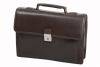 Cartable Softline Gérard Henon GH 2525 Cuir de Vachette lisse souple Marron