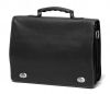 Cartable Gérard Henon Golf cuir de vachette grainé GH 2937 - Noir