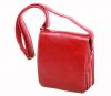 Besace Katana en cuir de Vachette gras K 32578 - Rouge