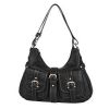 Sac à main Katana Cuir de vachette gras K 32904 - Noir