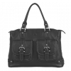 Sac shopping Katana en cuir de Vachette gras K 32908 - Noir