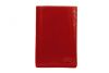 Porte-feuille Femme K353017 Cuir de Vachette Collet Katana - Rouge