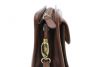 Pochette à glissière Katana K 36111 Cuir de Vachette gras côté