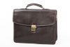 Cartable Katana 3 soufflets K 36838 Cuir de vachette gras - Chocolat