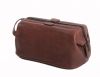 Trousse de Toilette Gérard Henon GH 5204 Cuir de Vachette gras pleine fleur Marron