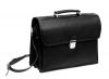 Cartable Katana K 69129  Cuir de Vachette grainé - Noir