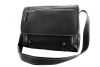 Besace Katana à bandoulière K 69222 Cuir de Vachette grainé - Noir