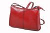 Sac à main/ Besace Katana en cuir de Vachette collet K 82515 - Rouge