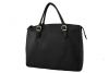 Sac shopping Katana K 82534 Cuir de Vachette collet - Noir