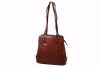 Sac shopping Katana en cuir de Vachette collet K 82612 - Marron- En mode sac à main