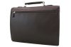 Cartable Softline Gérard Henon GH 2525  Cuir de Vachette lisse souple Marron